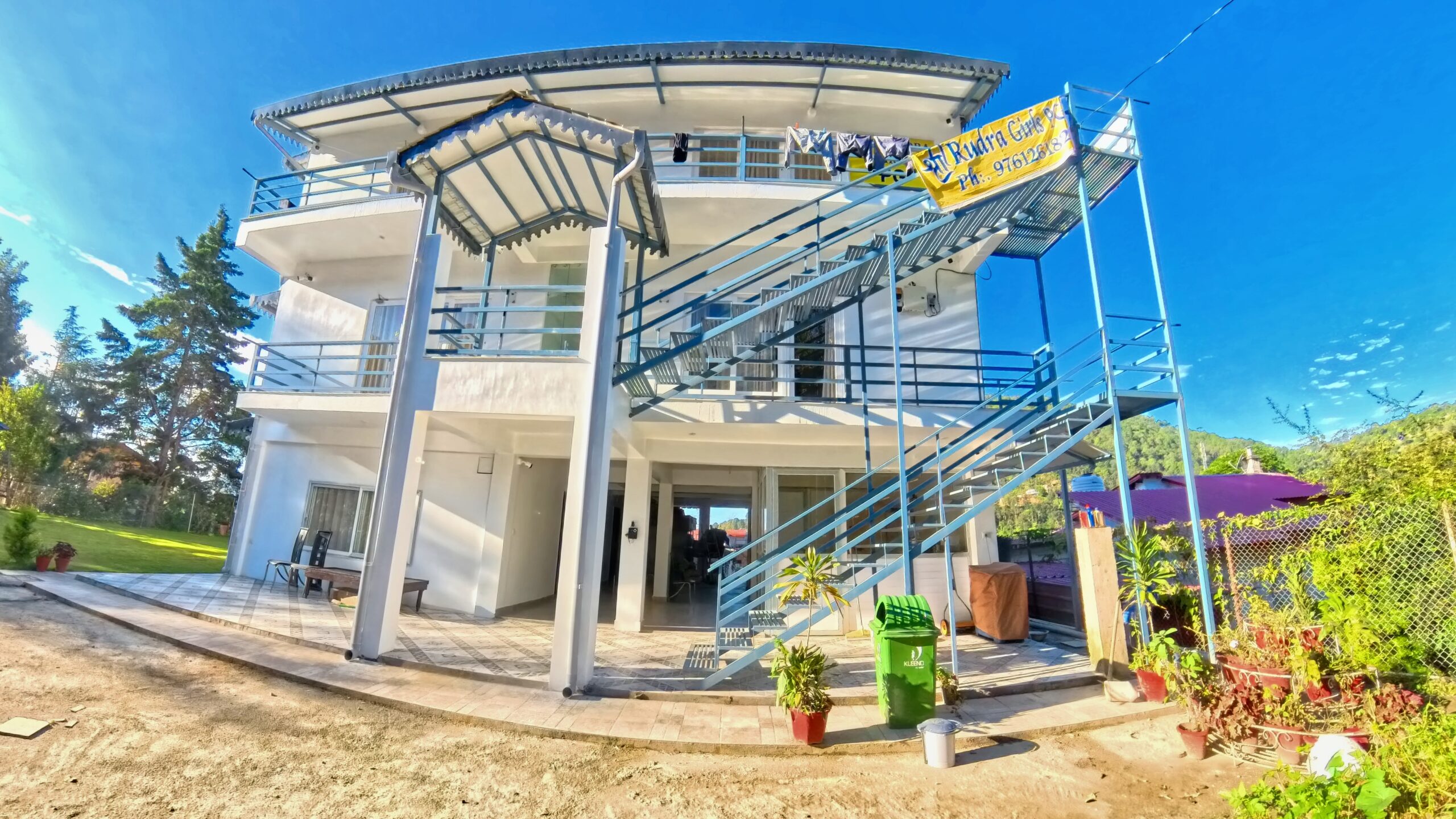 Garden, Parking & Front Elevation (5) ; Shree Rudra Home Stays (1)