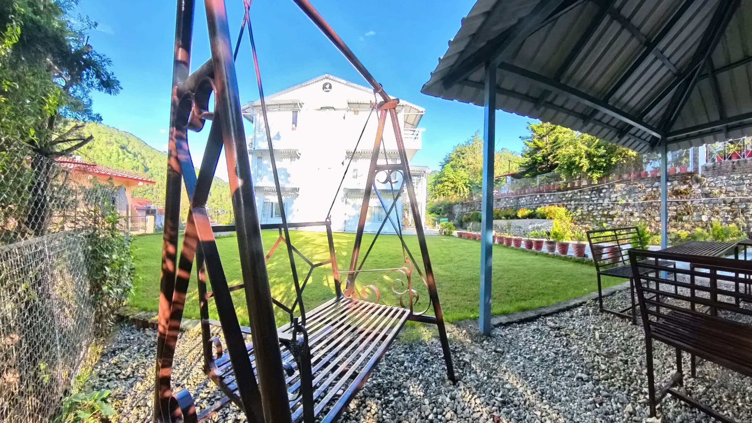 Garden Swing & Garden ; Shree Rudra Home stays (2)